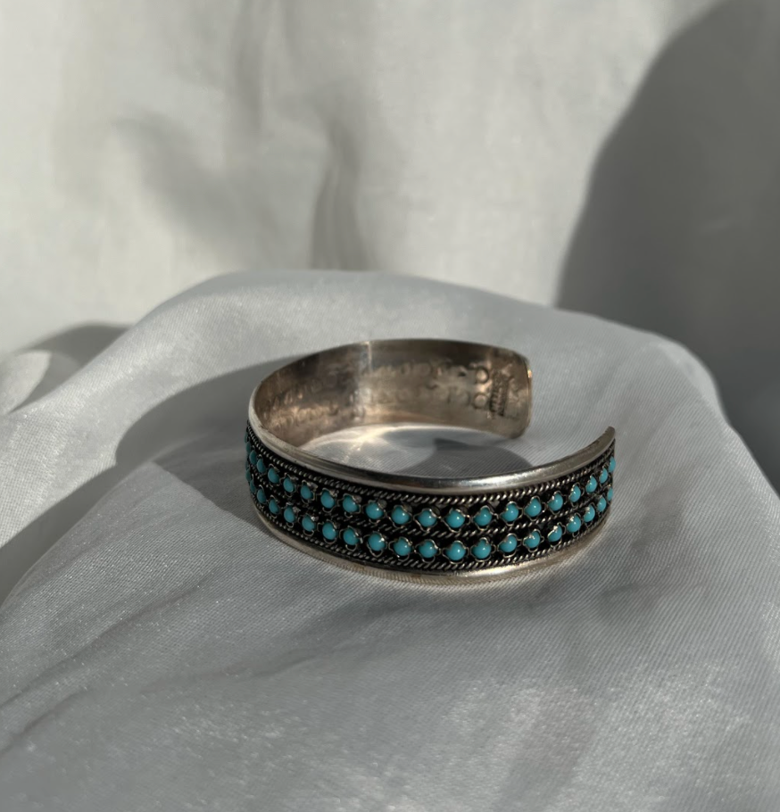 Thick Turquoise bracelet
