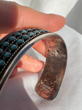 Load image into Gallery viewer, Thick Turquoise bracelet
