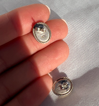 Load image into Gallery viewer, Lapis stud earrings
