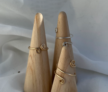 Load image into Gallery viewer, Wrapped rings
